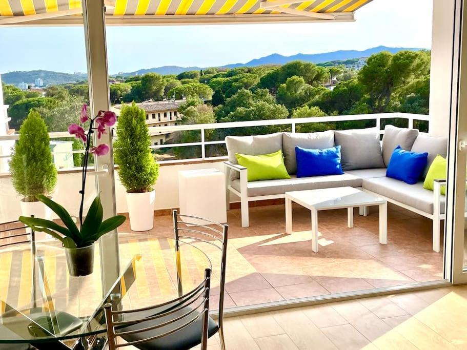 Modern Penthouse With Big Terrace Platja d'Aro Exterior foto